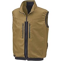 Amazon.co.jp: 空調風神服 ベスト KU92122 サンエス シンプル